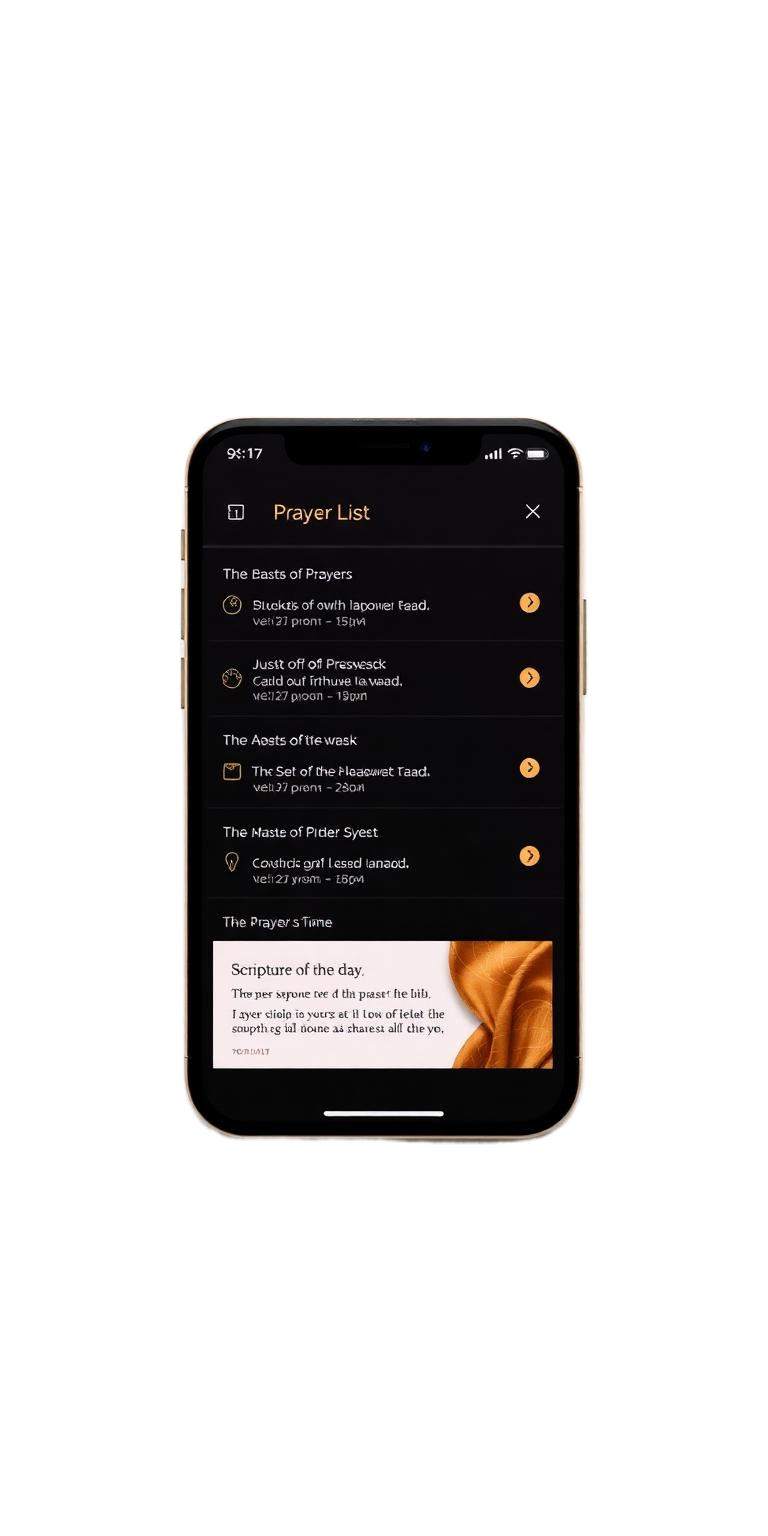 Prayer Watch app — devotional